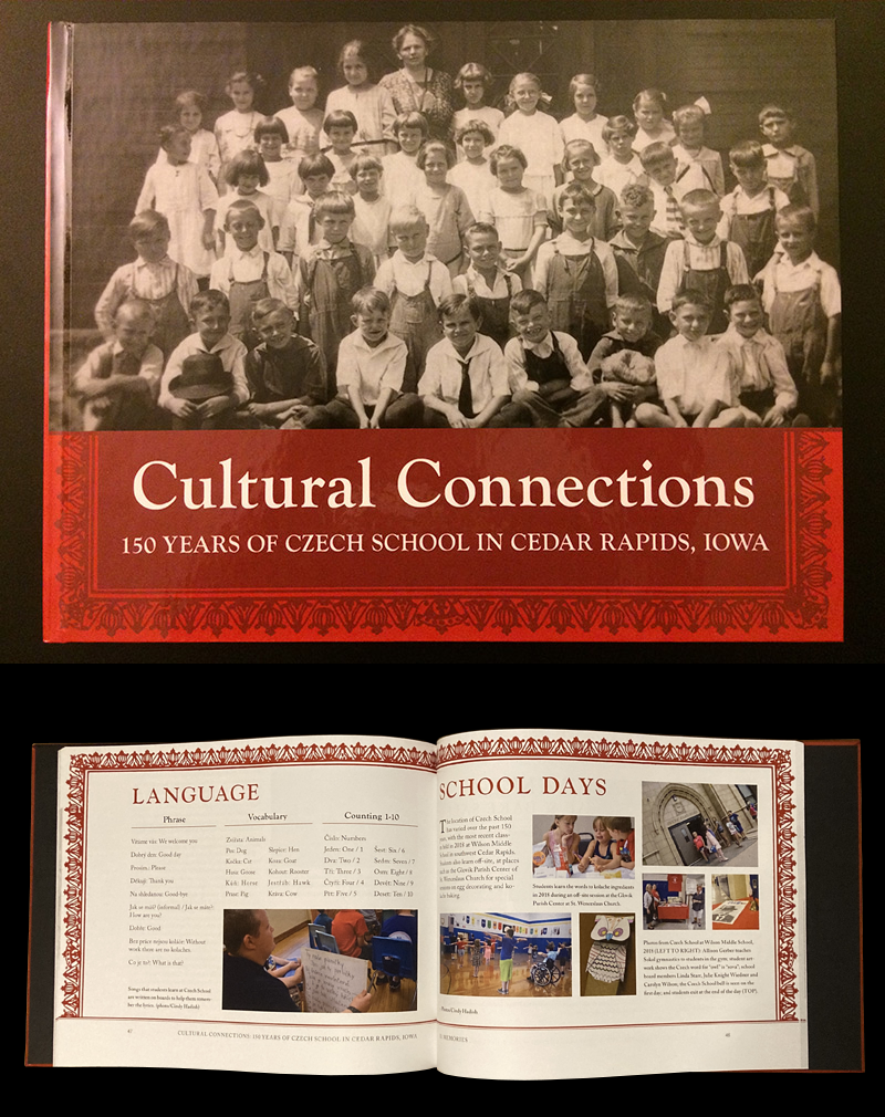 Cultural Connections Czech School commemorative book