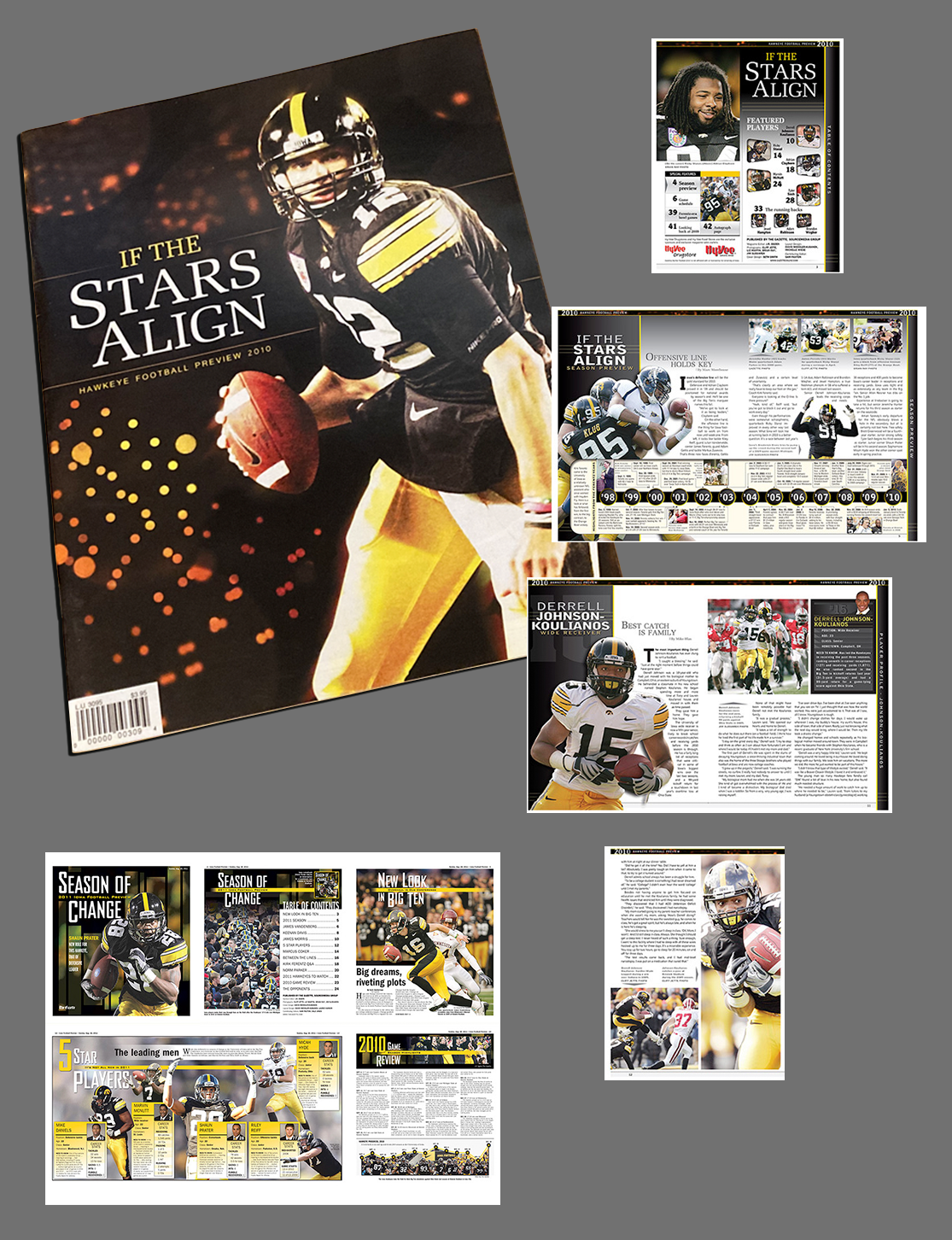 Gazette Hawkeye Football Preview 2010 (If the Stars Align) and 2011 (Season of Change)