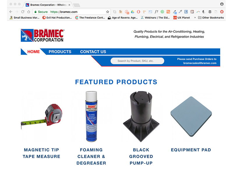 Bramec website
